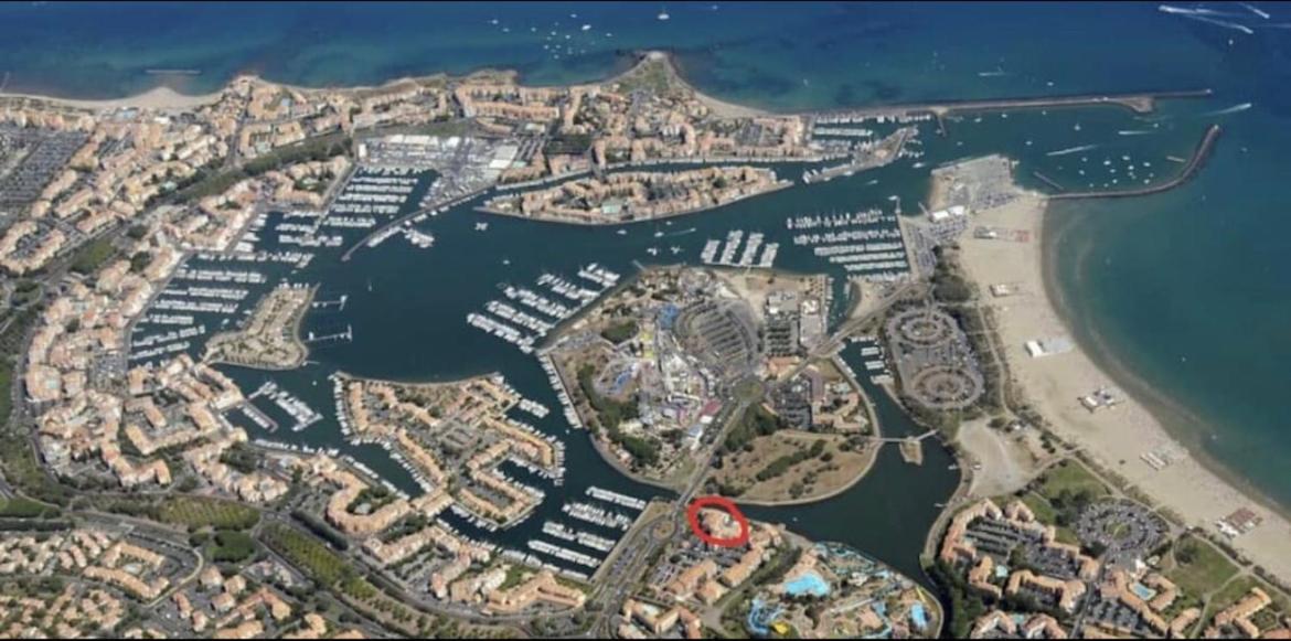 Superbe Appartement 6 Personnes Avec Piscine Secteur Richelieu, A 400M De La Plage Et A 650M Du Centre Port Agde Exterior foto